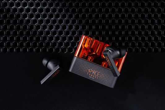 Moondrop Space Travel IEM Headphones, TWS, Bluetooth 5.3, 13mm Dynamic Driver, IEM, ANC, SBC, AAC Noise Cancellation, Black