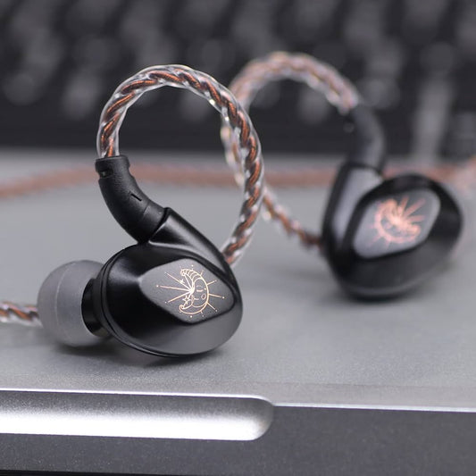 BLON Z200 Negru – IEM dinamic de 10 mm cu microfon