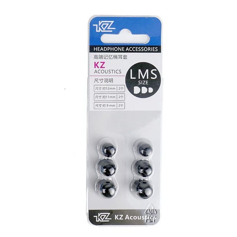 Set 3 Dopuri KZ, din silicon, Negru