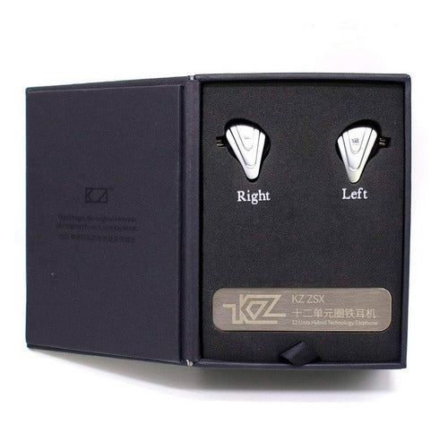KZ ZSX Terminator Metal In Ear Headphones 12 Units Hybrid 5BA+1DD , HIFI Bass Noise Canceling HD Microphone