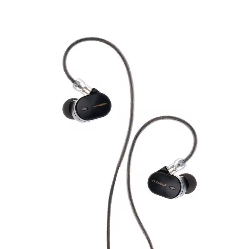 Moondrop CHU III Negru – IEM Hi‑Fi cu driver de 10 mm