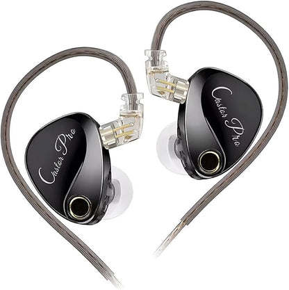 KZ Castor Pro Negru – IEM 2DD Xtra Bass cu microfon și reglaj