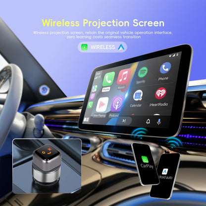 Sonorix A4390 Kabelloser Auto-Carplay-Adapter, BT 5.0, Wi-Fi 5,8 GHz