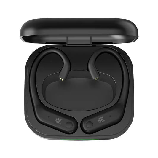 KZ AE01, Bluetooth 5.4 HIFI, MIC, HD, Kabellos, Ladeetui, AAC, Dual ENC, DSP, Schwarz