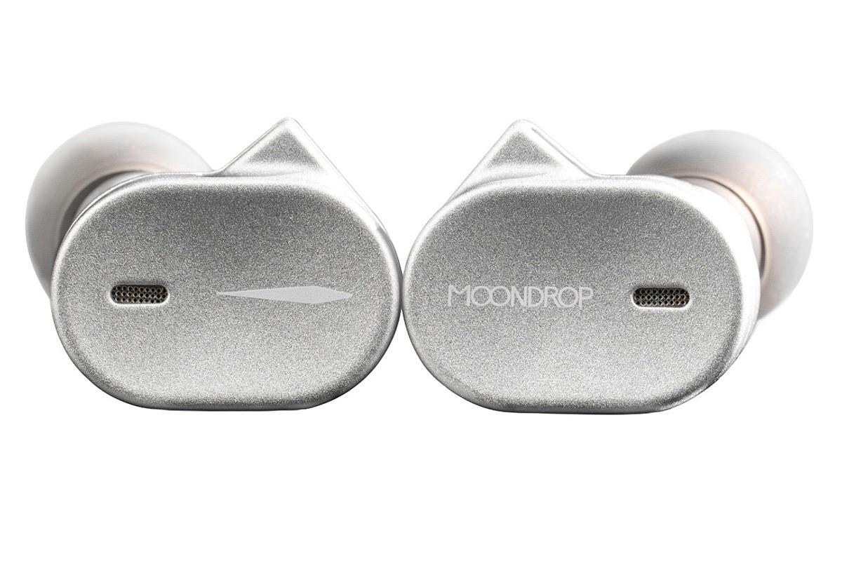 Moondrop CHU III In-Ear-Kopfhörer, 10-mm-Dynamiktreiber, Hi-Fi, Gehäuse aus langlebiger Aluminiumlegierung, 3,5-mm-Klinkenkabel, abnehmbares Kabel, Silber