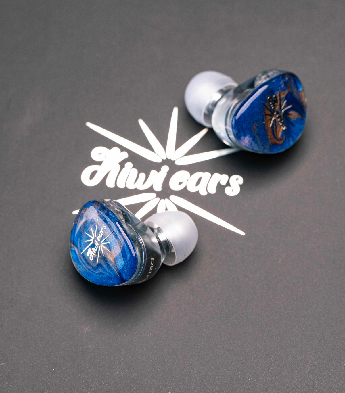 KIWI EARS x CRINACLE SINGOLO In-Ear-Monitor, Blau