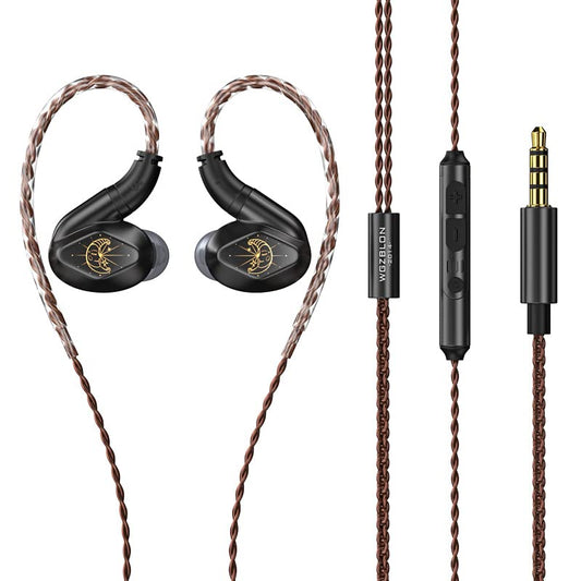 BLON Z200 Negru – IEM dinamic de 10 mm cu microfon