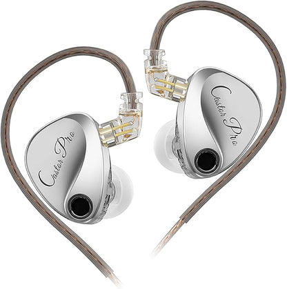 KZ Castor Pro Argintiu – IEM 2DD cu reglaj în 4 trepte