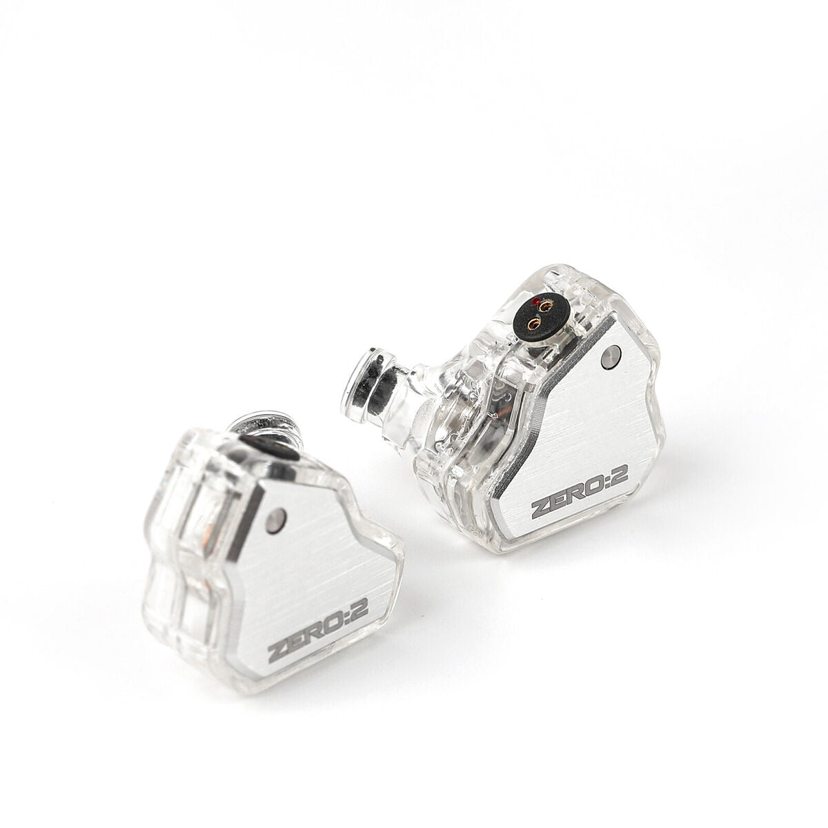 7 Hz x Crinacle Zero 2, 10 mm dynamic driver, detachable cable with OFC wire, Hi-Fi Sound jack 3.5, IEM, Crystal