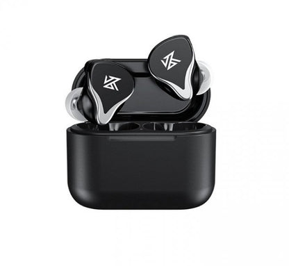 KZ Z3 Kopfhörer, TWS Qualcomm Bluetooth 5.2, aptX, 1BA+1DD, Hybrid mit 4 Einheiten, mit Geräuschunterdrückung, Schwarz